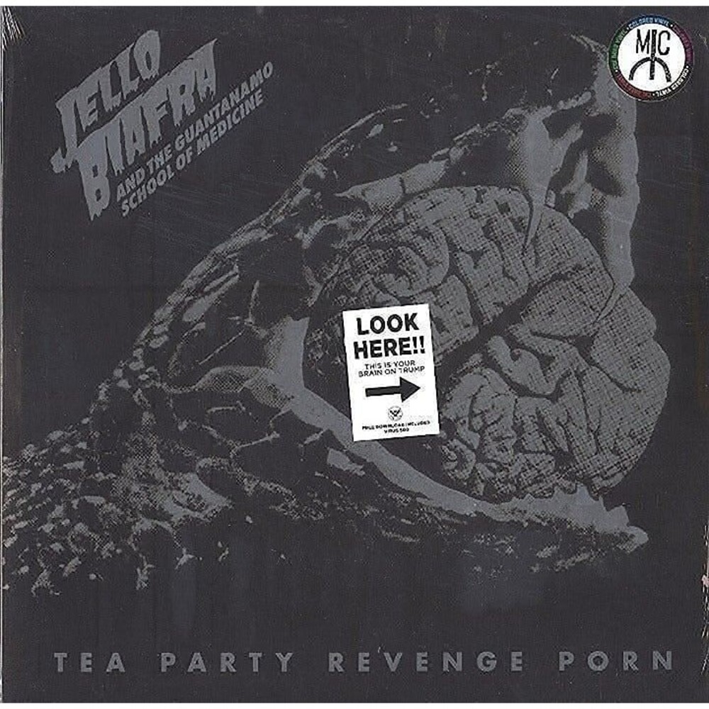Jello Biafra from Dead Kennedys Tea Party Revenge Clear Vinyl Record NEW Sealed